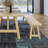 Cascais Dining Bench with Farmhouse Base-98554834