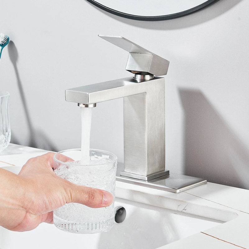 Deck -handle Bathroom Faucet