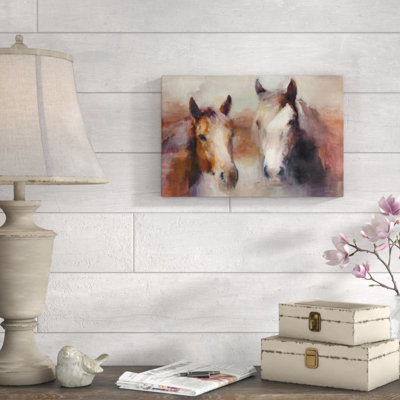 Reproduction d’art sur toile, "flamboyant the West" par Marilyn Hageman