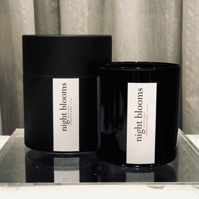 Dark Collection Night Blooms Scented Jar Candle