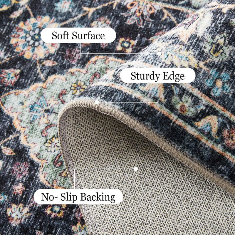 Level Loop Roll Out Polyester Carpet Tile, Runner 60 x 230 cm