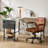 Hussan L-Shaped Metal Base Computer Desk-96847153