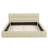 Upholstered Platform Bed With Thick Fabric,Grounded Bed With Solid Frame-833419709