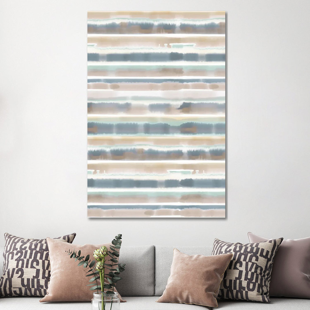 Watercolor Stripe Earthy