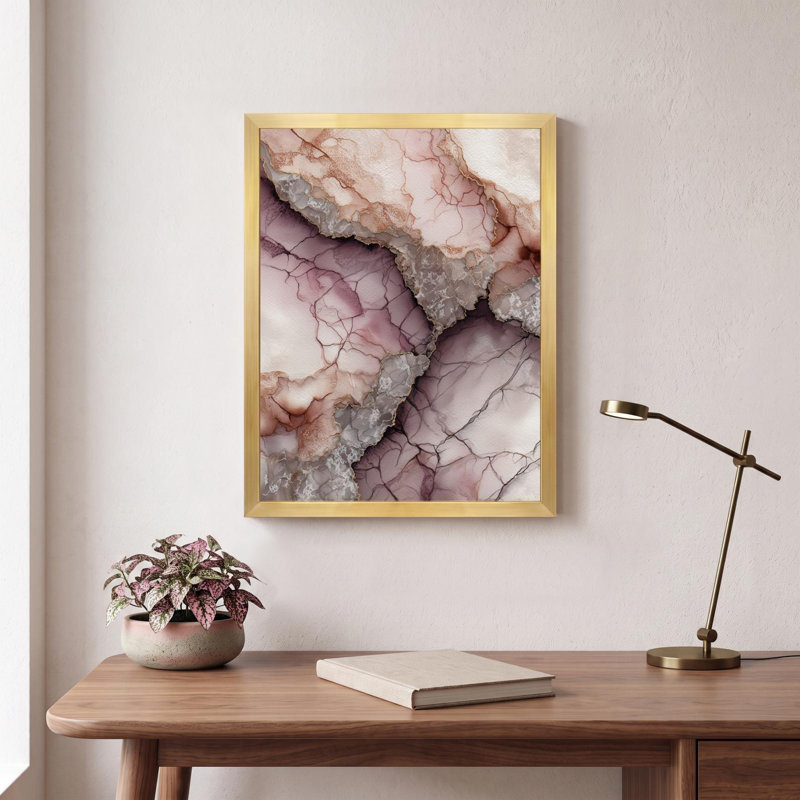 Auric Rose, 22" H x 29" W
