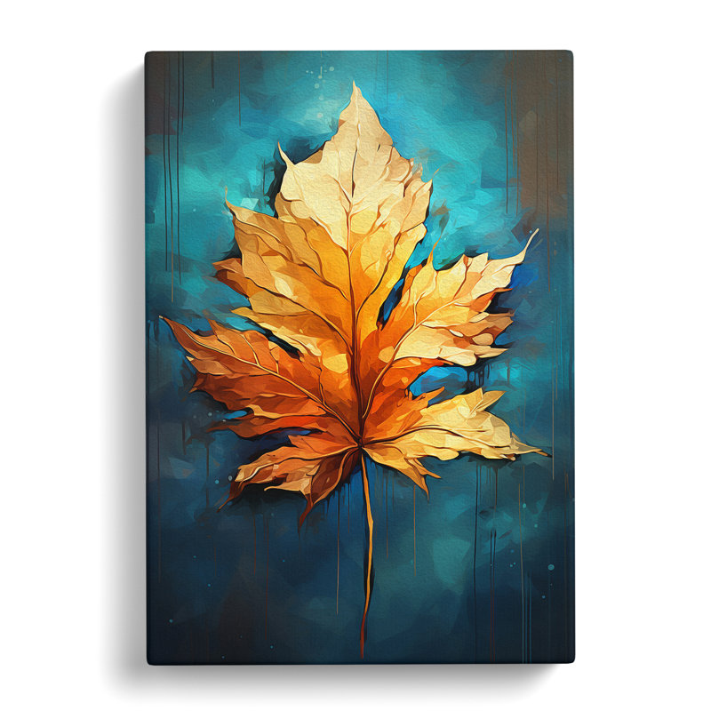 Leaf Digital - No Frame Print, 50cm H x 35cm W x 3cm D
