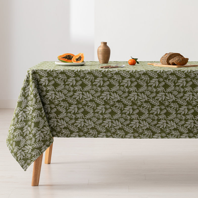 Sigismondo Dining Linens, Green, 240cm W x 140cm L