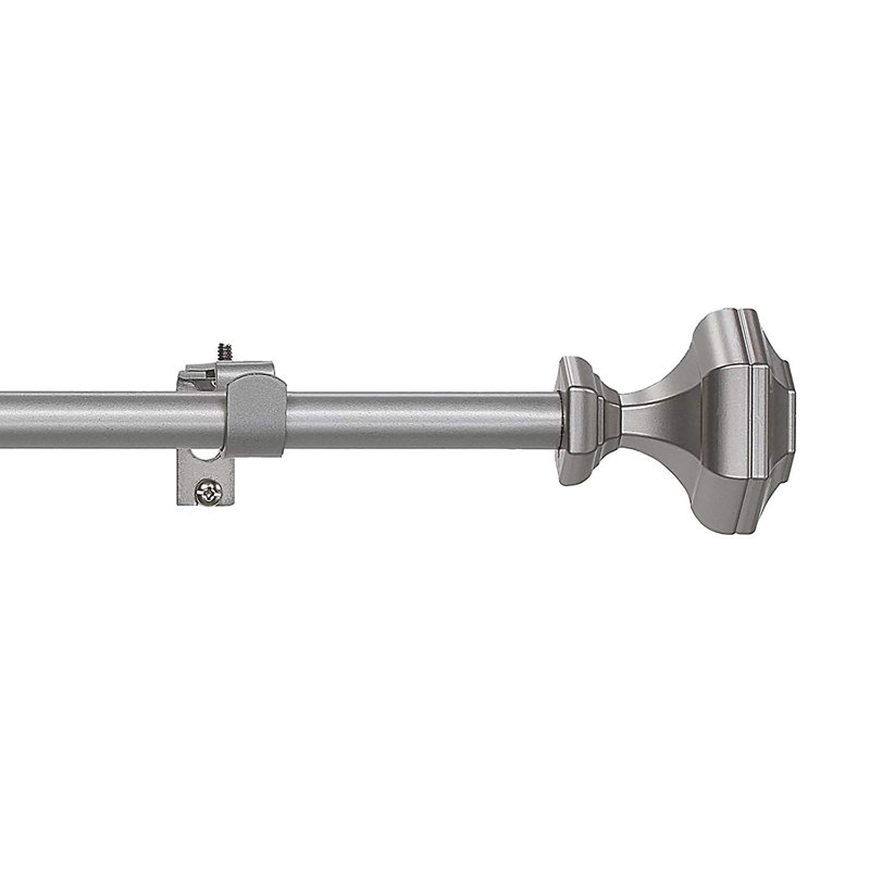 Tringle à rideaux simple Duncombe, H 1 po x l 48 po x P 1 po