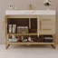 Meuble-lavabo simple 36 po avec lavabo en céramique