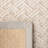 Woodrow Natural Fiber Flat Weave Wool & Jute Geometric Rug-993509623