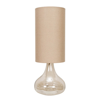 Glass Table Lamp