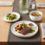 Waterside 12pc Stackable Colour Rim Porcelain Dinner Set-124792279