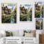 «England Peaceful Canalengland Landscape II - Cityscapes Wall Art Living Room»-33645425-33645429