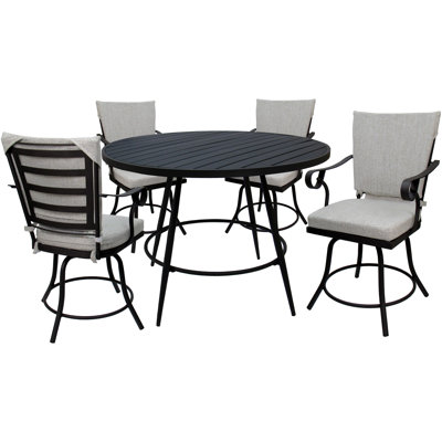 Ensemble repas extérieur pour 5 personnes Remelda