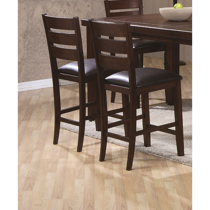 Ensemble de 2 tabourets de bar de style contemporain