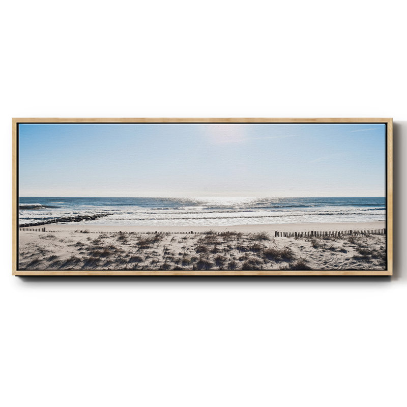 Dimanche surf - toile encadrée