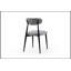 Chaises de salle à manger modernes avec dossier incurvé, sièges rembourrés ronds et structure en métal durable pour plus de confort et de style-20514867