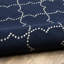 Tapis intérieur / extérieur bleu marine Anastasaos-29515448
