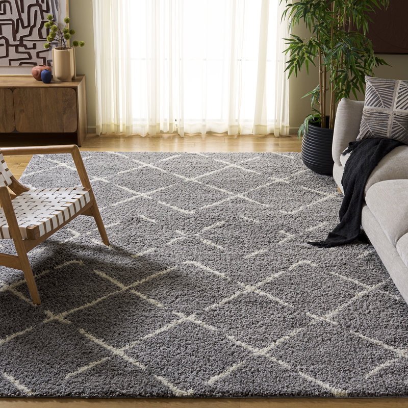 Tapis d'intérieur à poils longs Arizona, Rectangulaire 8 pi x 10 pi