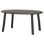 Extendable Oak Oval Solid Wood Dining Table