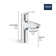 Eurosmart® Single Hole Bathroom Faucet with Drain Assembly