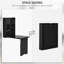 Preece Foldable L-Shaped Floating Desk