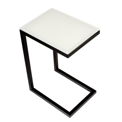 Stretford Glass Top End Table