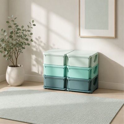 Space-Saving Vertical Drawer Unit,Multi-Tier Toy Organizer,Storage Drawers,Storage Tower