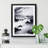 Seascape Ink - Single Picture Frame Graphic Art-1566503321-1566503320