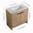 Keiland 35.9 " W Freestanding Standard Free Standing 1 Single Vanity Bathroom Vanity With Ceramic Top