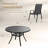 6-Person Outdoor Round Patio Dining Set With Stackable Chairs-86703683