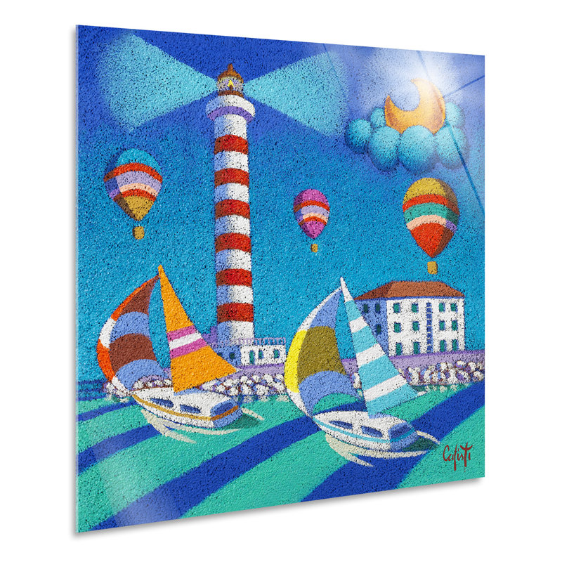 Jesolo 1 Piece Painting, 65cm H x 65cm W