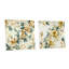 Fairford - Ensemble de 2 art mural abstrait en verre et acrylique-103933695