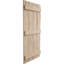 Volets rustiques en faux bois à quatre planches espacées (par paire)-71288263-88966849-88966855