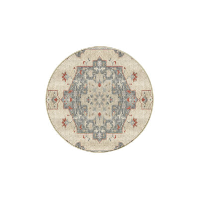Fionola Hand Loomed Washable Oriental Indoor Rug