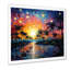 Palmiers, pointillisme tropical II - impression-268586539-268586535