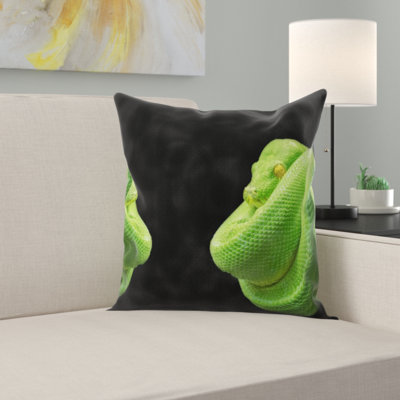 Python Throw Pillow