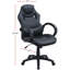 Chaise de bureau rembourrée 4pc