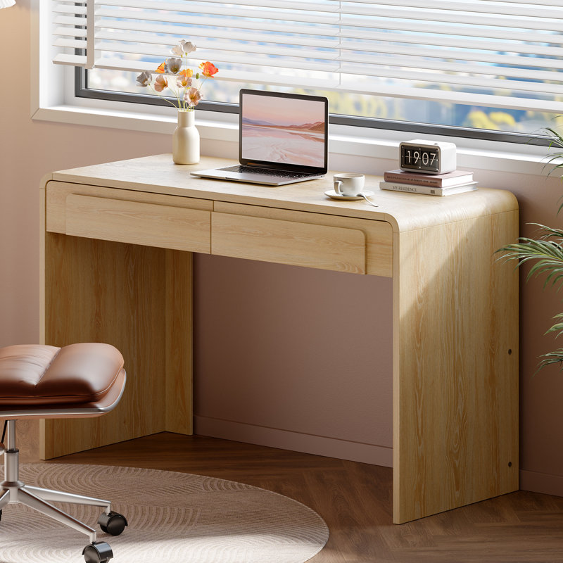 Bureau d'ordinateur, Brun