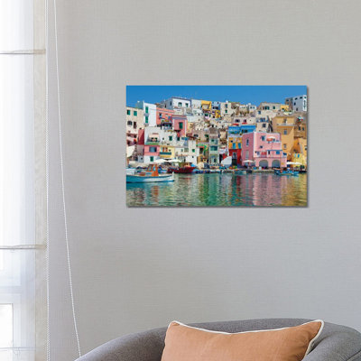 Marina Corricella II, Procida Island, Gulf Of Naples, Campania Region, Italy by Panoramic Images - Print on Canvas