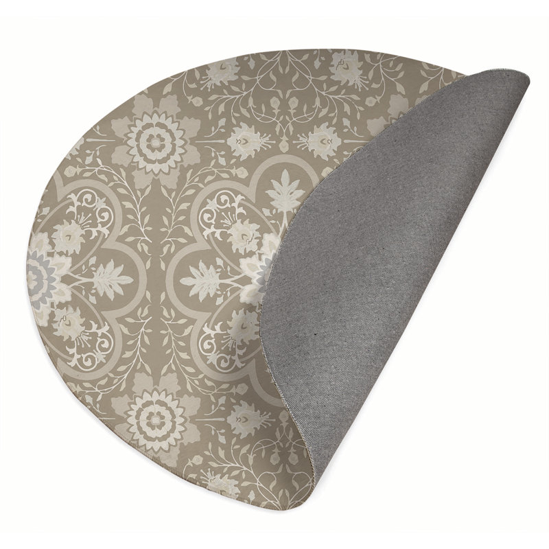 Skyler Outdoor Rug, Round 5'