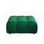 Repose-pieds carré standard en velours Jesse-820900905