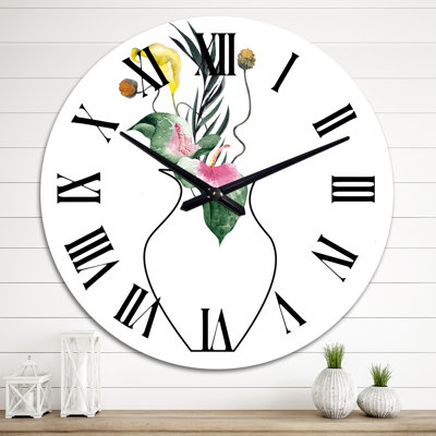 Horloge murale surdimensionnée