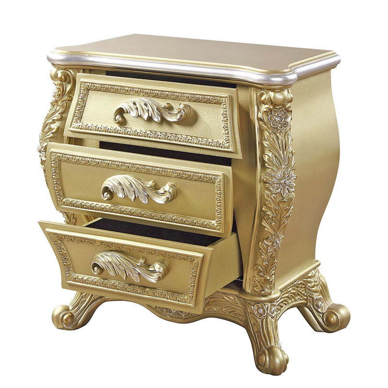 3-Drawer Nightstand