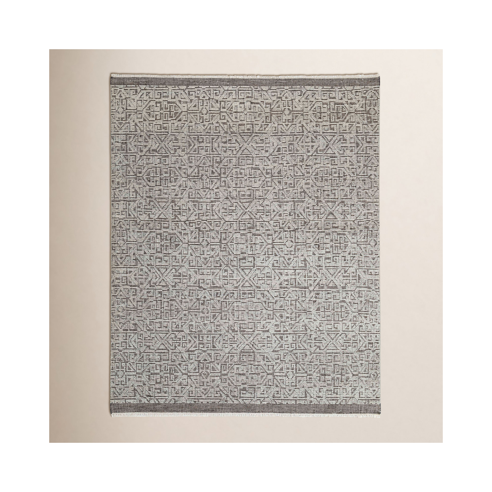 Savelle Handmade Natural Rug, Rectangle 7'6" x 9'6"