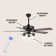 Rockett 52'' Ceiling Fan with Light Kit