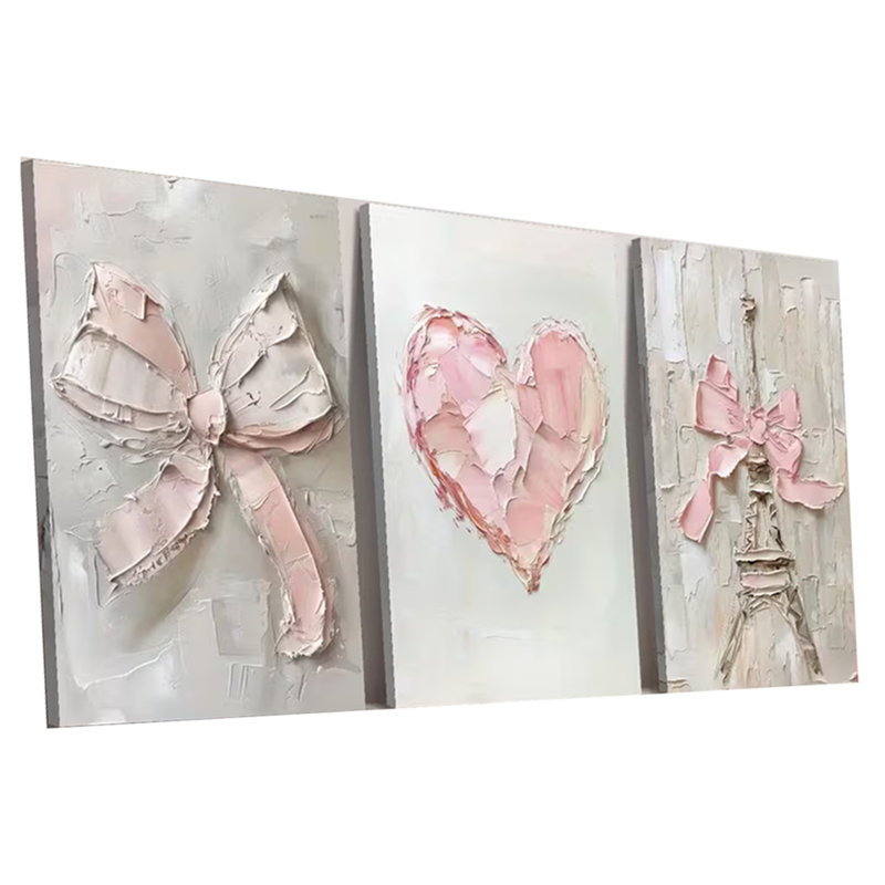 3 Piece Wrapped Canvas Print, 60 cm H x 120 cm W