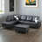 Maumee Upholstered Sectional-2103727430-2103727431