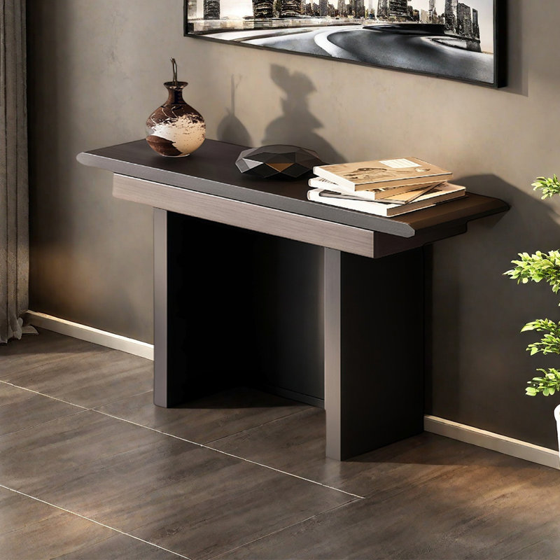 Console en bois de style italien, H 31,5 po x l 59,06 po x P 13,78 po