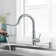 WOWOW Pull Out Kitchen Faucet with Soap Dispenser